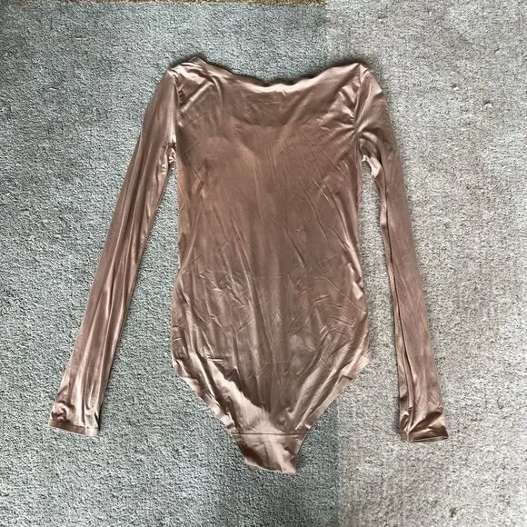 Real bodysuit with long sleeves - Picture 3 of 4